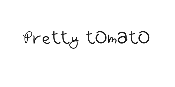 Pretty tOmAtO Logo