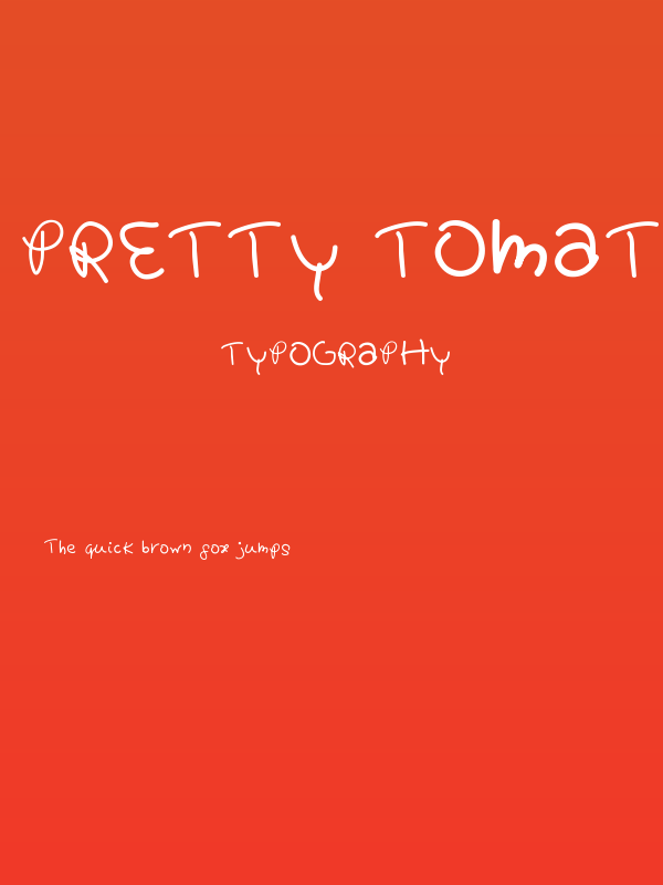 Pretty tOmAtO Poster