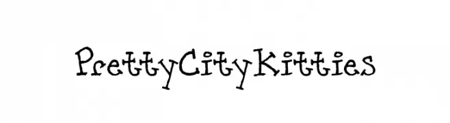 PrettyCityKitties  Frei Schriftart Herunterladen