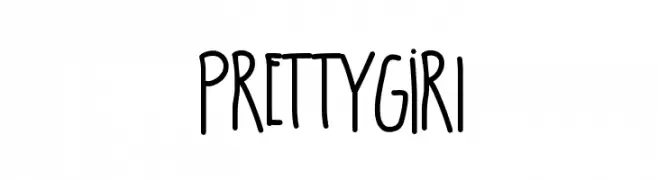 PrettyGirl  Descarca Fonturi Gratis