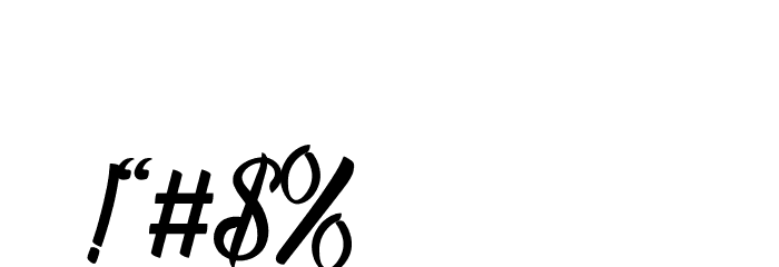 PrettyHoney Font OTHER CHARS