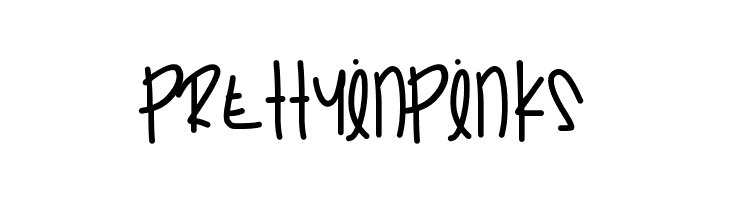 PrettyInPinks  Fuentes Gratis Descargar