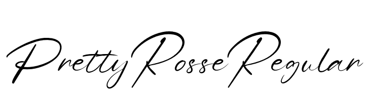 PrettyRosseRegular  baixar fontes gratis