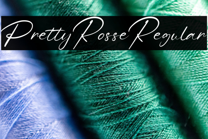 PrettyRosseRegular Example 2
