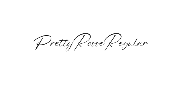 PrettyRosseRegular Logo