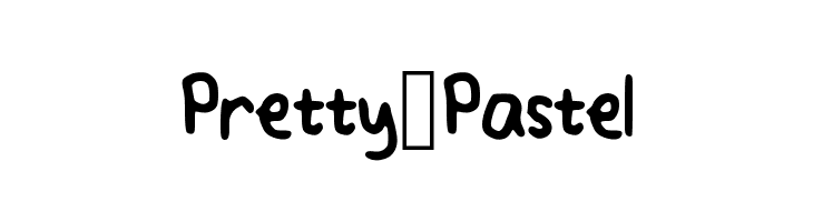 Pretty_Pastel  les polices de caractères gratuit tlcharger