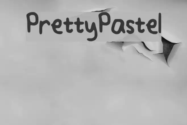 Pretty_Pastel Font examples