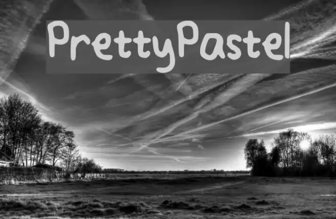 Pretty_Pastel Font examples
