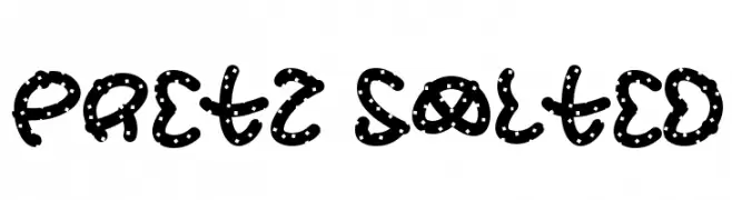 Pretz Salted  Frei Schriftart Herunterladen