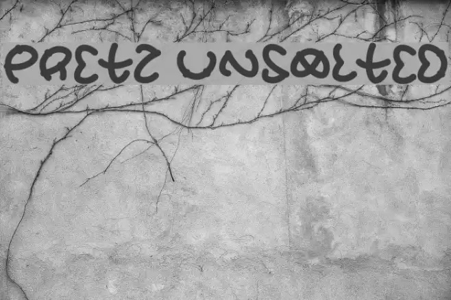 Pretz Unsalted Font examples