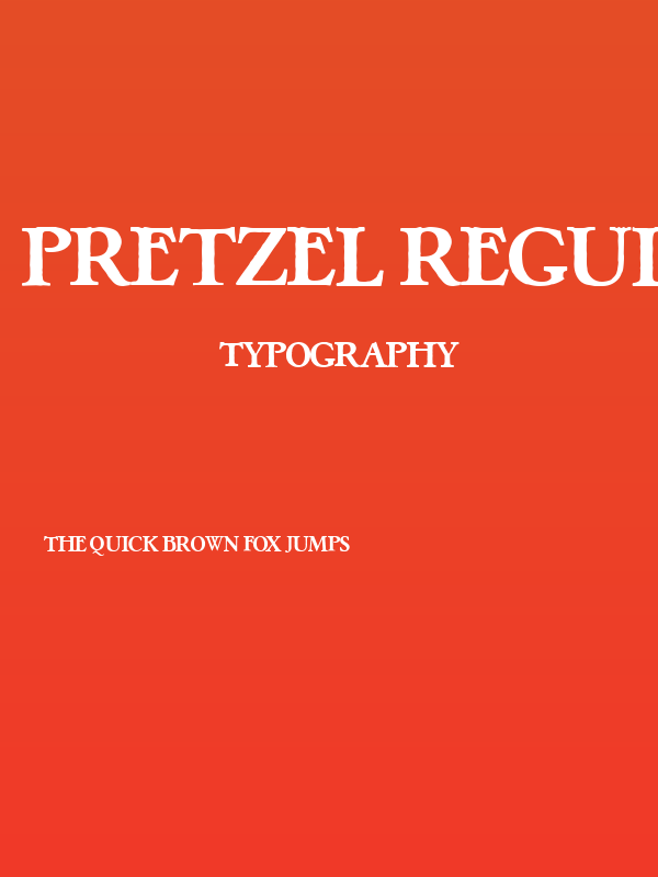 Pretzel Regular Poster