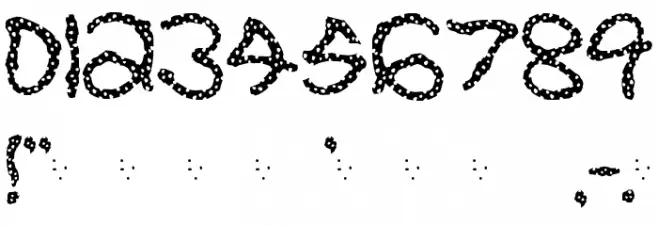 Pretzel Font OTHER CHARS