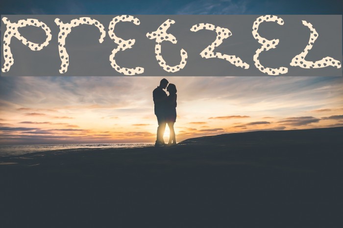 Pretzel Font examples