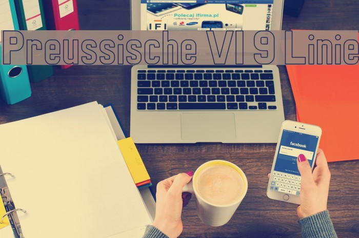 Preussische VI 9 Linie Font examples