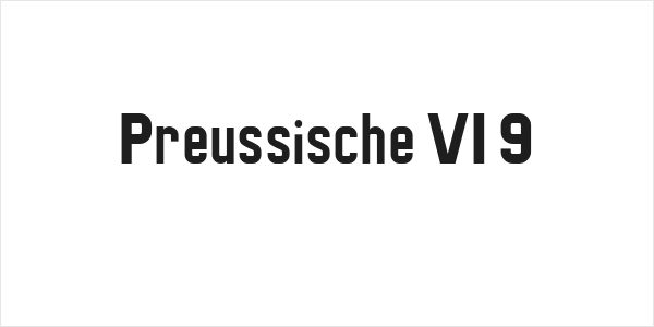Preussische VI 9 Logo
