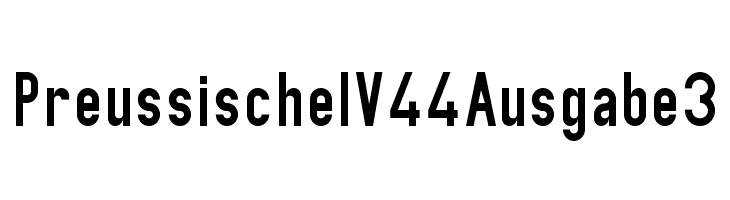 PreussischeIV44Ausgabe3 Font
