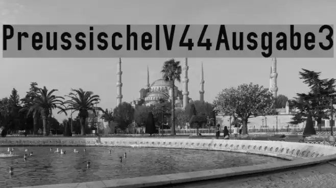 PreussischeIV44Ausgabe3 Шрифта examples
