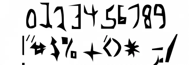 Previewance Font OTHER CHARS