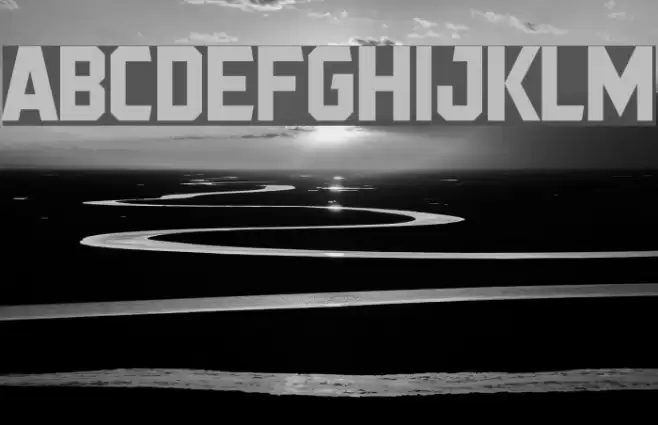 Prezident Font examples