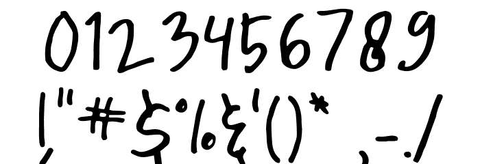 Priandhani Prime Font OTHER CHARS