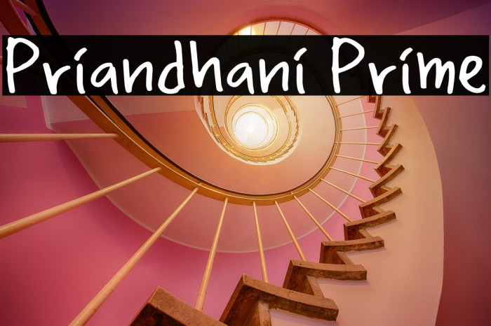 Priandhani Prime Example 1