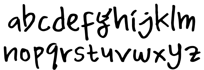 Priandhani Prime Font LOWERCASE