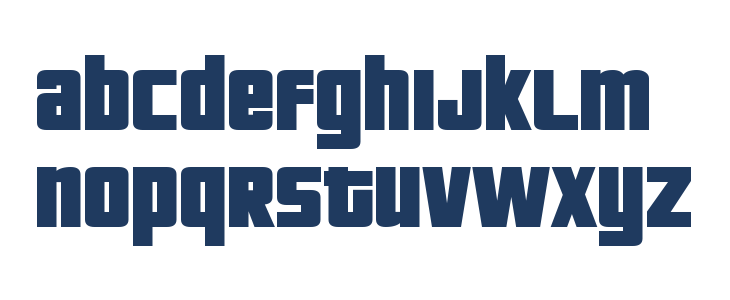 Pricedown Black Lowercase