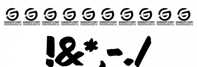 Pricedrop Personal Use Font OTHER CHARS