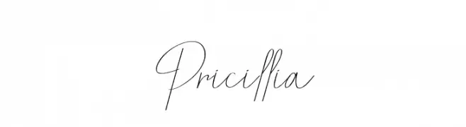 Pricillia  font caratteri gratis