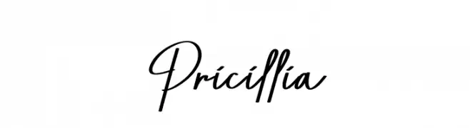 Pricillia  Fuentes Gratis Descargar