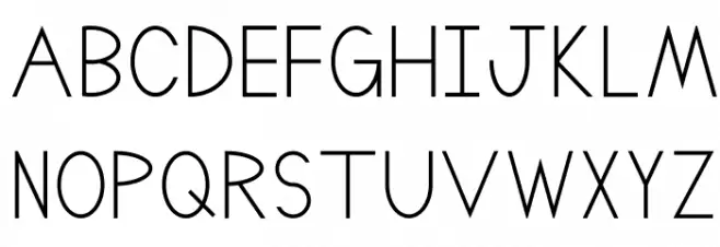 Pricisia Bold Schriftart Groß
