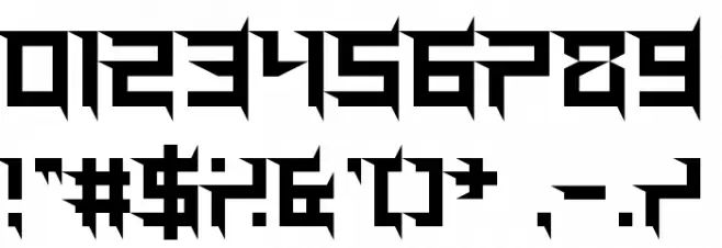 Prick Habit Regular Font OTHER CHARS