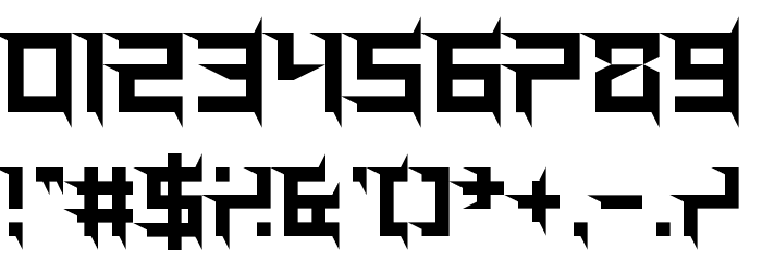 Prick Habit Regular Font OTHER CHARS