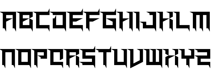 Prick Habit Regular Font LOWERCASE