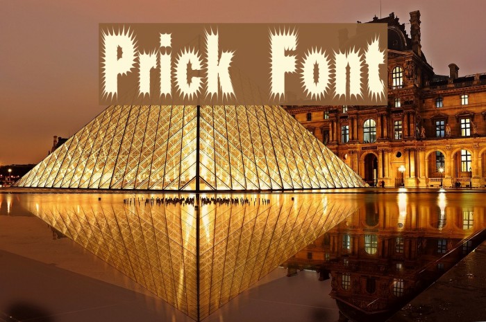 Prick Font examples
