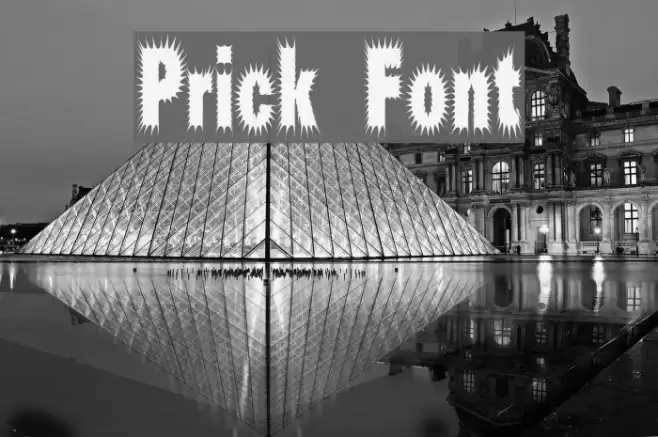 Prick Font examples