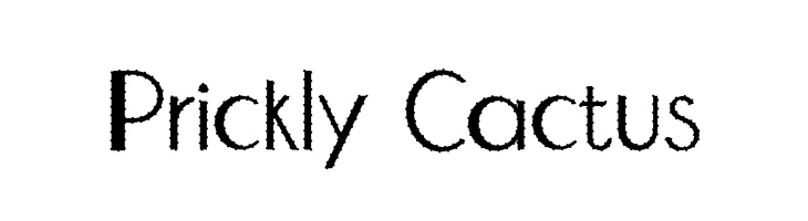 Prickly Cactus  font caratteri gratis