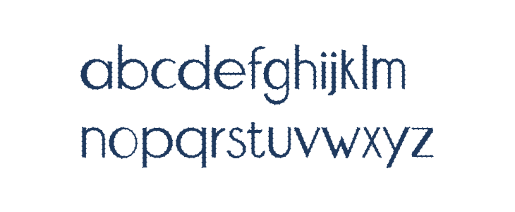 Prickly Cactus Lowercase