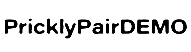 Prickly Pair DEMO  नि: शुल्क फ़ॉन्ट्स डाउनलोड