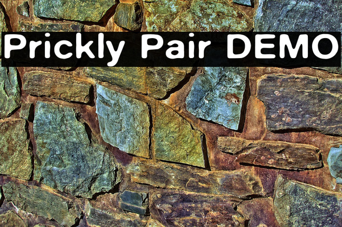 Prickly Pair DEMO Example 1