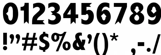 Prickly Pear Font OTHER CHARS