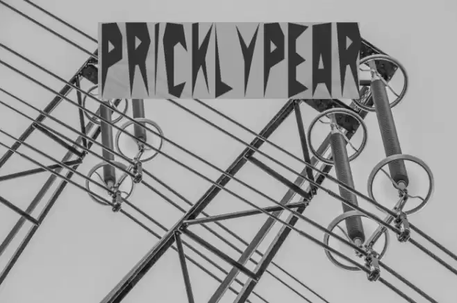 PricklyPear Font examples