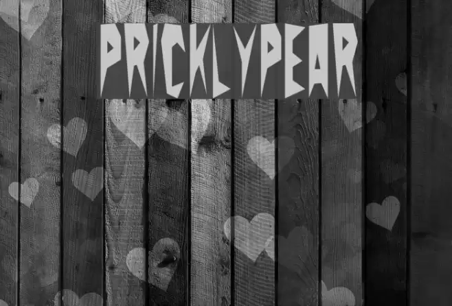 PricklyPear Font examples