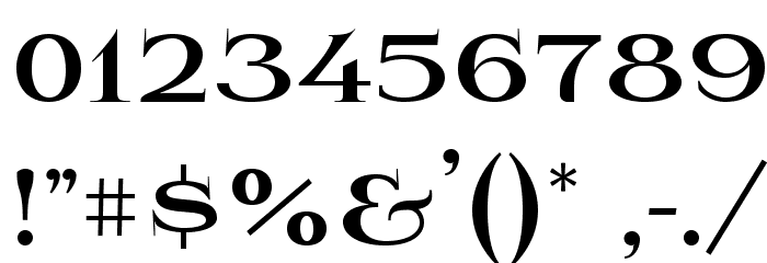 Prida01Black Font OTHER CHARS
