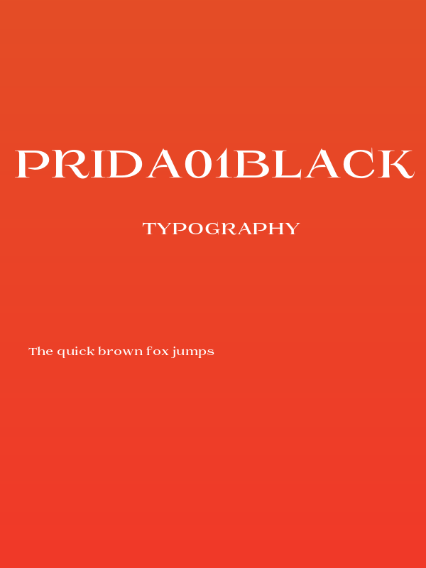 Prida01Black Poster