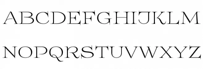 Prida01Light フォント 大文字