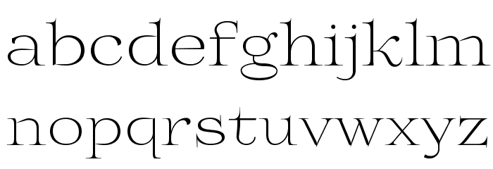 Prida01Light Font LOWERCASE