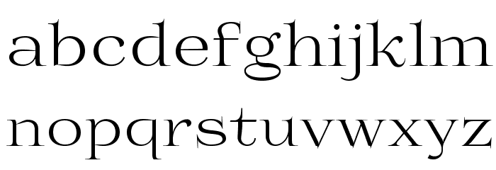 Prida01 Font LOWERCASE