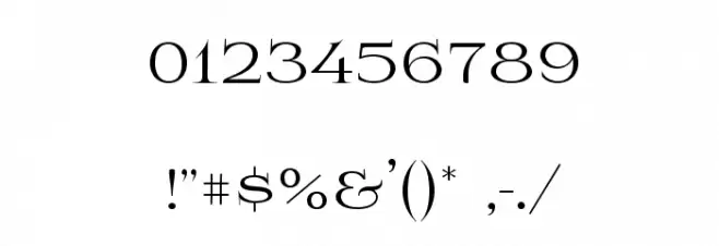 Prida02Calt Font OTHER CHARS