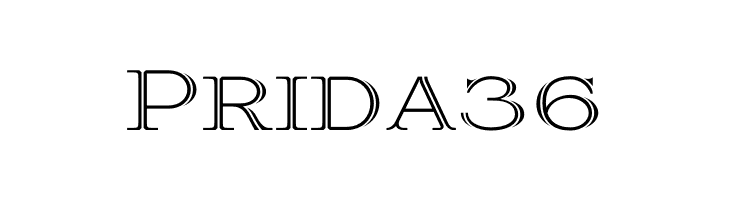 Prida36  नि: शुल्क फ़ॉन्ट्स डाउनलोड